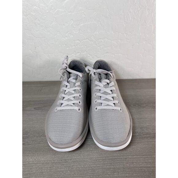 New! Size 9 - Allbirds Wool Piper Woven - Womens - Pewter Grey / Blizzard - Picture 3 of 7